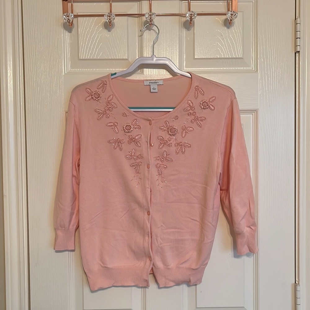 Dress Barn Pink Shirt and Jacket